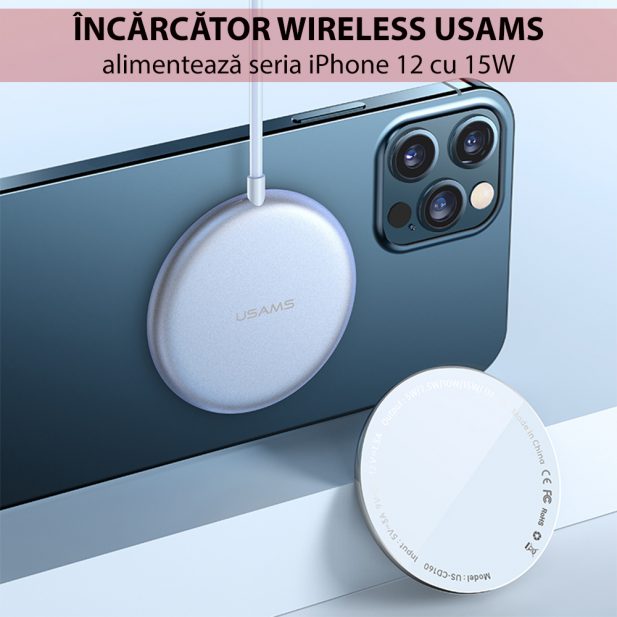 incarcator wireless- reducere - optimus store - incarcare rapida - IOS - android - discount - magazin online